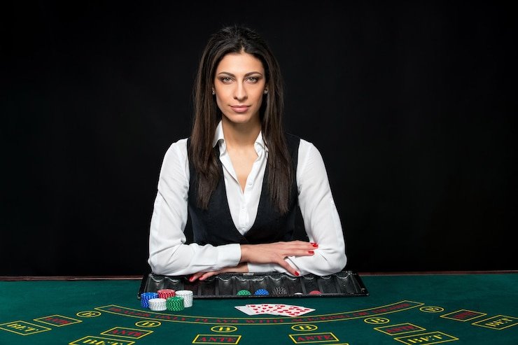 Studio kasino langsung VIP Roulette dengan dealer profesional dan antarmuka permainan